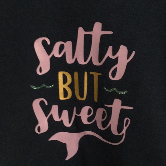 Salty but sweet mermaid toddler tee brand new - Picture 2 of 2